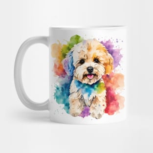 Maltipoo Watercolor Mug